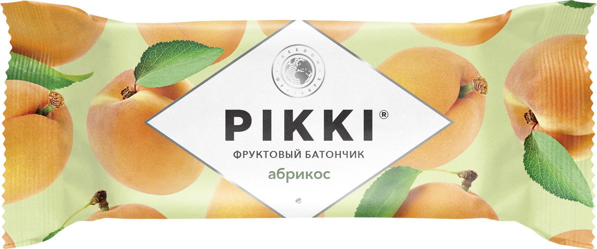 Pikki Абрикос-Яблоко батончик орехово-фруктовый, 25 гУТ040810402 Pikki Абрикос-Яблоко батончик орехово-фруктовый, 25 гУТ040810402Полезные снеки из орехов, злаков и сухофруктов для быстрого перекуса.