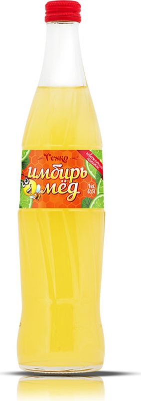 Vesko Имбирь-Мед лимонад, 0,5 л400010012 Vesko Имбирь-Мед лимонад, 0,5 л400010012Освежающий безалкогольный газированный напиток со вкусом имбиря и меда и приятным медовым ароматом. Содержит только натуральные красители и ароматизаторы. Хранить в сухих, чистых помещениях при относительной влажности воздуха не более 75%. При температуре от 0`С до +20`С. Открытую бутылку хранить в холодильнике, напиток употребить в течение 6 часов. Избегать воздействия прямого солнечного света и других источников тепла. Пейте охлажденным! Допускается осадок, обусловленный особенностями используемого сырья.