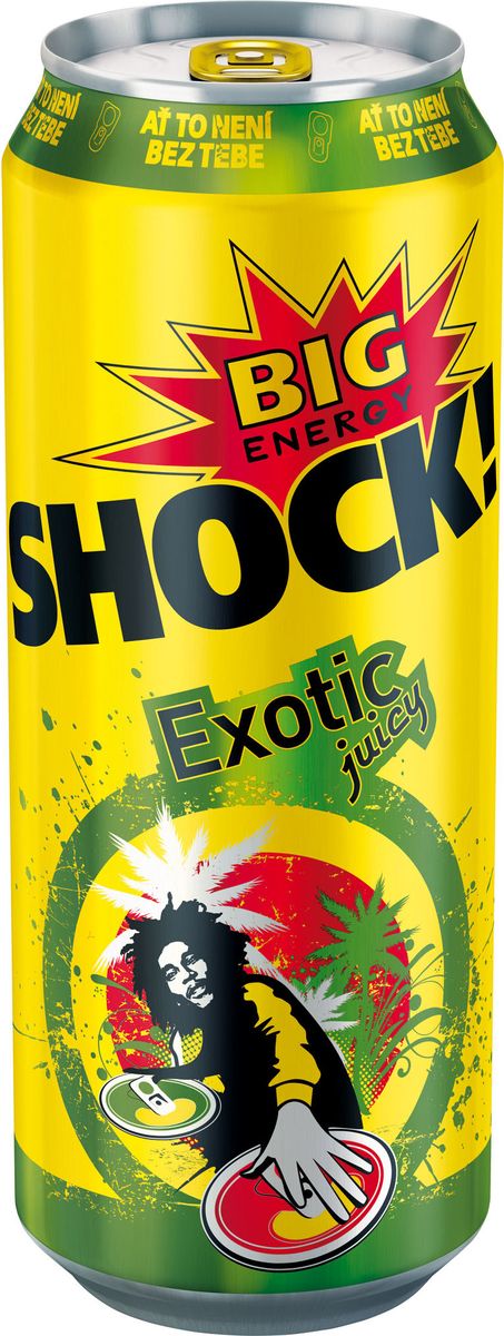 Bigshock! Exotic энергетический напиток, 0,5 лУТ040810366 Bigshock! Exotic энергетический напиток, 0,5 лУТ040810366Bigshock! - энергия со вкусом. Освежающий ароматный напиток, содержащий натуральный кофеин, таурин, витамины и 10% фруктового сока. Умеренная газация. Долгое послевкусие. Неподражаемый вкус. Взбудораживающий эффект. Снимает усталость и освежает внимание. Подходит для увеличения физической активности. Употреблять охлажденным! Хранить в сухих, чистых помещениях при относительной влажности воздуха не более 75%. При температуре от 0`С до +20`С