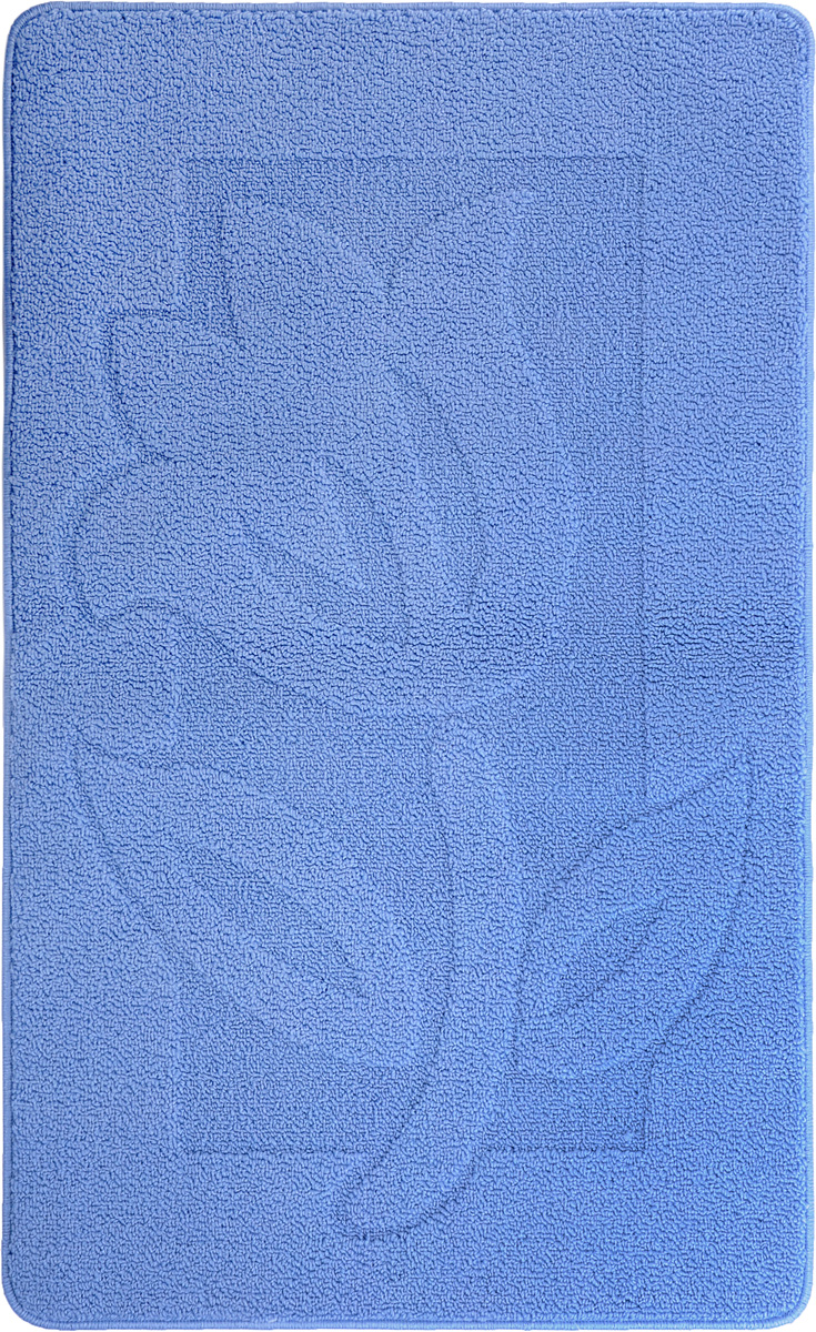Коврик для ванной Kamalak Tekstil, цвет: синий, 60 x 100 смУКВ-1005_синий Коврик для ванной Kamalak Tekstil, цвет: синий, 60 x 100 смУКВ-1005_синийКовер Kamalak Tekstil изготовлен из прочного синтетического материала heat-set, улучшенного варианта полипропилена (эта нить получается в результате его дополнительной обработки). Полипропилен износостоек, нетоксичен, не впитывает влагу, не провоцирует аллергию. Структура волокна в полипропиленовых коврах гладкая, поэтому грязь не будет въедаться и скапливаться на ворсе. Практичный и износоустойчивый ворс не истирается и не накапливает статическое электричество. Ковер обладает хорошими показателями теплостойкости и шумоизоляции. Оригинальный рисунок позволит гармонично оформить интерьер ванной комнаты. За счет невысокого ворса ковер легко чистить. При надлежащем уходе синтетический ковер прослужит долго, не утратив ни яркости узора, ни блеска ворса, ни упругости. Самый простой способ избавить изделие от грязи - пропылесосить его с обеих сторон (лицевой и изнаночной). Влажная уборка с применением шампуней и моющих средств не противопоказана. ...