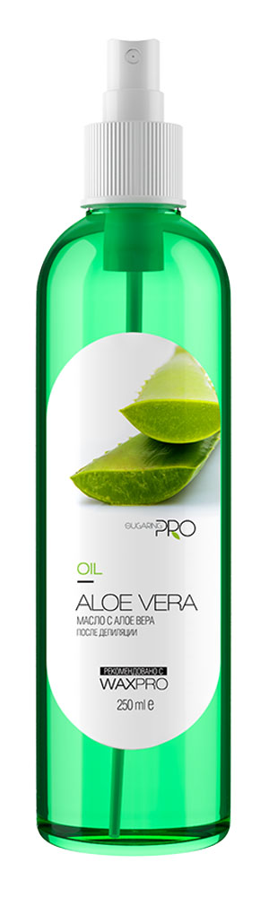 Sugaring Pro Масло после депиляции Алоэ Вера, 250 млУТ000013790 Sugaring Pro Масло после депиляции Алоэ Вера, 250 млУТ000013790Масло обладает выраженным ранозаживляющим и антибактериальным эффектом, быстро восстановит обработанные участки, уменьшая отечность, воспаление и зуд. Идеальное средство для людей с чувствительной кожей