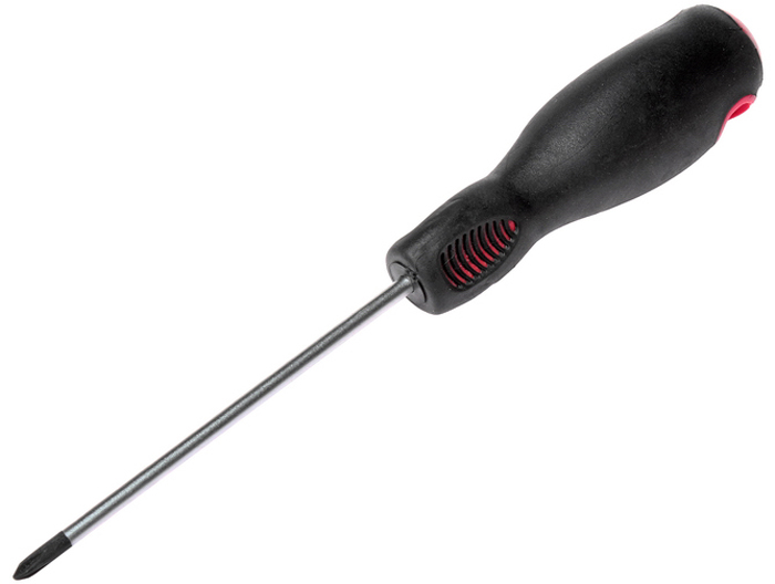 JTC Отвертка PHILIPS силовая. JTC-3464JTC-3464 JTC Отвертка PHILIPS силовая. JTC-3464JTC-3464Отвертка силовая PHILIPS JTC Описание Инструмент изготовлен из стали марки SVCM. Все отвертки имеют стержень с покрытием сатин-хром и оксидированный наконечник. Рукоятка изготовлена из двухкомпонентного материала (PP+TPV) и характеризуется стойкостью к маслам, бензину и другим химическим веществам. Размер: PH0x75 мм. Цвет: красный. Габаритные размеры: 145/20/20 мм. (Д/Ш/В) Вес: 21 гр.