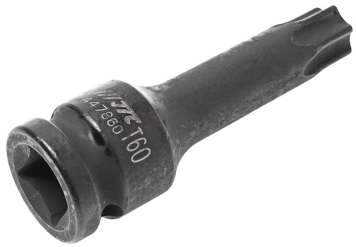 JTC Головка торцевая ударная TORX 1/2 х T60, длина 78 мм. JTC-447860JTC-447860 JTC Головка торцевая ударная TORX 1/2 х T60, длина 78 мм. JTC-447860JTC-447860Материал: SNCM 8660. Размер: TORX 1/2хT60. Общая длина: 78 мм. Габаритные размеры: 78/25/25 мм. (Д/Ш/В) Вес: 123 гр. Размер Усилие max., lb-in Усилие max., Н·м T1 0,85 0,097 T2 1,25 0,141 T3 2,25 0,254 T4 3,30 0,373 T5 4,60 0,51 T6 8,00 0,90 T7 15,00 1,70 T8 23,00 2,60 T9 30,00 3,39 ...