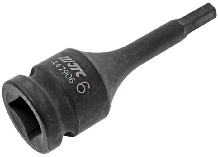 JTC Головка торцевая ударная HEX 1/2 х H6, длина 78 мм. JTC-447906JTC-447906 JTC Головка торцевая ударная HEX 1/2 х H6, длина 78 мм. JTC-447906JTC-447906Головка торцевая HEX ударная JTC Описание Материал: SNCM 8660. Размер: HEX 1/2хH6. Общая длина: 78 мм. Габаритные размеры: 78/25/25 мм. (Д/Ш/В) Вес: 90 г.