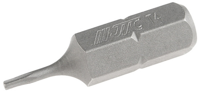 JTC Вставка 1/4DR TORX Т4х25 мм. JTC-1132504JTC-1132504 JTC Вставка 1/4DR TORX Т4х25 мм. JTC-1132504JTC-1132504Размер: Т4 х 25 мм. Квадрат: 1/4 DR. Материал: S2 сталь. Тип: TORX.