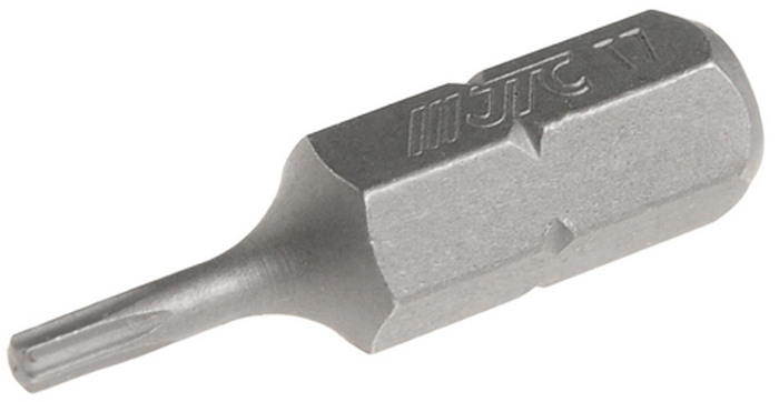 JTC Вставка 1/4DR TORX Т7х25 мм. JTC-1132507JTC-1132507 JTC Вставка 1/4DR TORX Т7х25 мм. JTC-1132507JTC-1132507Размер: Т7 х 25 мм. Квадрат: 1/4 DR. Материал: S2 сталь. Тип: TORX.