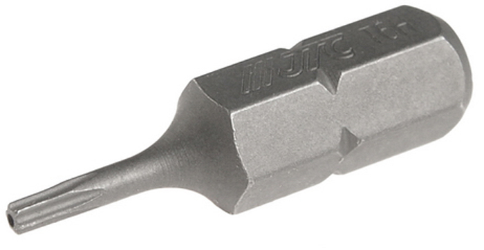 JTC Вставка 1/4DR TORX Т6Hх25 мм. JTC-1142506JTC-1142506 JTC Вставка 1/4DR TORX Т6Hх25 мм. JTC-1142506JTC-1142506Размер: Т6H х 25 мм. Квадрат: 1/4 DR. Материал: S2 сталь. Тип: TORX.