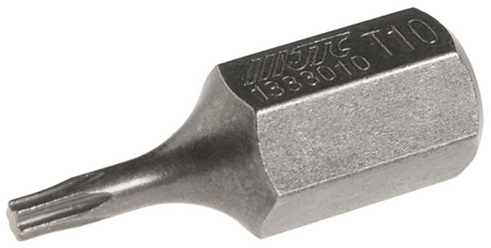 JTC Вставка 10 мм TORX Т10х30 мм. JTC-1333010JTC-1333010 JTC Вставка 10 мм TORX Т10х30 мм. JTC-1333010JTC-1333010Размер: Т10 х 30 мм., удлиненная TORX. Длина насадки: 10 мм. Материал: S2 сталь.
