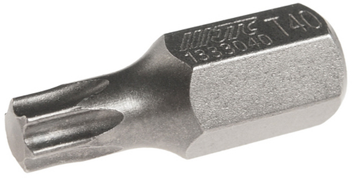 JTC Вставка 10 мм TORX Т40х30 мм. JTC-1333040JTC-1333040 JTC Вставка 10 мм TORX Т40х30 мм. JTC-1333040JTC-1333040Размер: Т40 х 30 мм. Длина насадки: 10 мм., удлиненная TORX. Материал: S2 сталь.