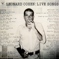 Leonard Cohen. Live Songs (LP)