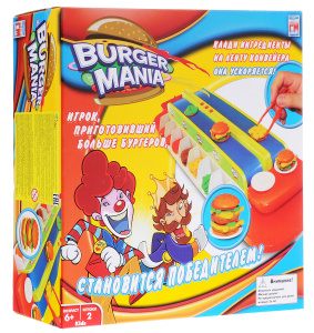 Настольная игра Burger Mania