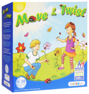 Настольная игра Move&Twist. Обучающая игра