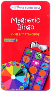 Настольная игра Magnetic Bingo. Обучающая игра The Purple Cow