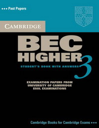 Cambridge BEC Higher 3: Student's Book with Answers