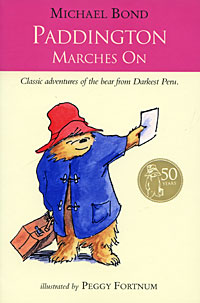Paddington Marches On12296407 Paddington Marches On12296407Stories of Paddington Bear have delighted children all over the world for fifty years. Paddingtons fondness for marmalade earns him an invitation to an important ceremony. It also leads him into a lot of trouble, but as always he manages to come out on top. Формат издания: 13 см х 19,5 см.