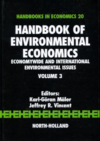 Handbook of Environmental Economics: Volume 3: Economywide and International Environmental Issues