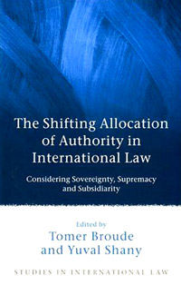 The Shifting Allocation of Authority in International Law12296407 The Shifting Allocation of Authority in International Law12296407International law is fragmented and complex, and at the same time increasingly capable of shaping reality in areas as diverse as human rights, trade and investment, and environmental law. The increased influences of international law and its growing institutionalization and judicialization invites reconsideration of the question how should the authority to make and interpret international law be allocated among states, international organizations and tribunals, or in other words, who should decide what in a system that formally lacks a central authority? This is not only a juridical question, but one that lies at the very heart of the political legitimacy of international law as a system of governance, defining the relationship between those who create the law and those who are governed by it in a globalizing world. In this book, leading international legal scholars address a broad range of theoretical and practical aspects of the question of allocation of authority in international...