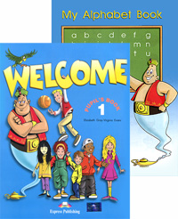 Welcome 1: Pupils Book. My Alphabet Book (комплект из 2 книг)12296407 Welcome 1: Pupils Book. My Alphabet Book (комплект из 2 книг)12296407Welcome 1: Pupils Book. My Alphabet Book is a two level beginners course for children learning English. Pupils will be entertained by the books lively characters, as their magical Genie transports them to new and exciting places. Welcome 1: Pupils Book. My Alphabet Book consists of fourteen units of six pages each, with songs, pronunciation twisters, games and projects. Each unit is divided into three lessons where all four skills are thoroughly practised. Welcome 1: Pupils Book. My Alphabet Book combines English language learning with interesting topics. The language is always presented in context, either through lively dialogues or enjoyable texts. New vocabulary is presented at the beginning of each lesson. Grammar is clearly presented and practised in every lesson giving young learners a sense of achievement through moderate grading of the syllabus. There are four revision sections that recycle vocabulary and grammar. There is also a play to be performed at...