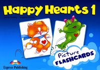 Купить Happy Hearts 1: Picture Flashcard, Jenny Dooley, Virginia Evans
