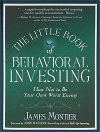 The Little Book of Behavioral Investing12296407 The Little Book of Behavioral Investing12296407Ben Graham, the father of value investing, once said: The investors chief problem - and even his worst enemy - is likely to be himself. Sadly, Grahams words are still true today. Bias, emotion, and overconfidence are just three of the many behavioral traits that can lead investors to lose money or achieve lower returns. Fortunately, behavioral finance, which recognizes that there is a psychological element to all investor decision making, is now firmly embedded in the mainstream of finance. Applying behavioral principles to an investment portfolio can help investors avoid some of the mental pitfalls that so often cost them, and financial institutions, billions. In The Little Book of Behavioral Investing, behavioral finance expert James Montier takes you on a guided tour of the most common behavioral challenges and mental pitfalls that investors encounter, and provides you with strategies to eliminate these traits. Along the way, he shows how some of the worlds best...