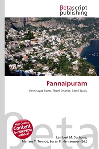 Pannaipuram. Lambert M. Surhone Pannaipuram. Lambert M. Surhone