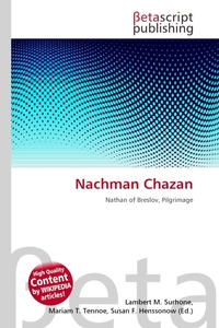 Nachman Chazan. Lambert M. Surhone Nachman Chazan. Lambert M. Surhone