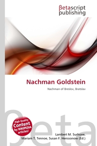 Nachman Goldstein. Lambert M. Surhone Nachman Goldstein. Lambert M. Surhone