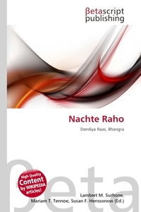 Nachte Raho. Lambert M. Surhone Nachte Raho. Lambert M. Surhone