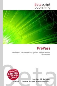 PrePass. Lambert M. Surhone PrePass. Lambert M. Surhone
