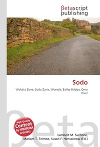 Sodo. Lambert M. Surhone Sodo. Lambert M. Surhone