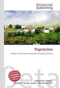 Paprocina. Lambert M. Surhone Paprocina. Lambert M. Surhone