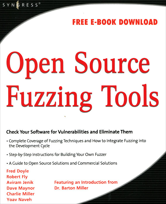 Отзывы о книге Open Source Fuzzing Tools
