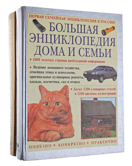 Большая энциклопедия дома и семьи (комплект из 2 книг)