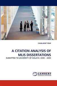 Citation analysis of phd thesis