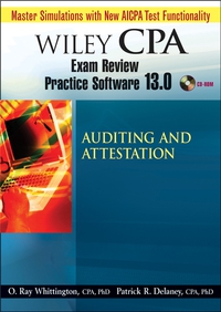 Wiley CPA Examination Review Practice Software 13.0 Audit