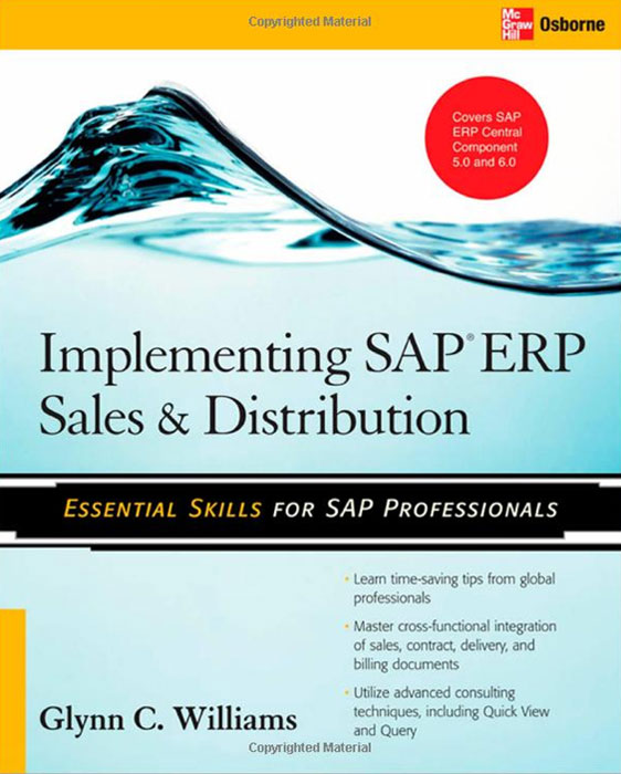 Implementing Sap Erp Sales & Distribution, Glynn C. Williams