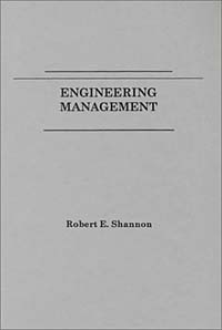 Engineering Management - Robert E. Shannon12296407A comprehensive guide for the engineer in a managerial position, treating both the management of engineering and engineers. Covers long-range, strategic management including work planning, staffing, training, and personnel concerns. Considers day-to-day operational problems and provides excellent advice to the new engineer and to the engineer recently promoted to a management position.