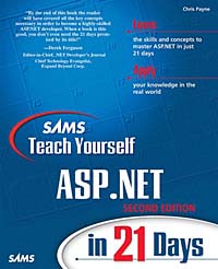 Sams Teach Yourself ASP.NET in 21 Days (2nd Edition)