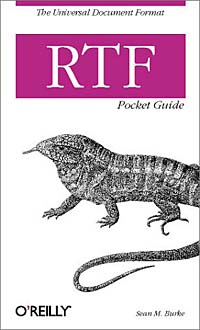Рецензии на книгу RTF Pocket Guide