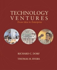 Technology Ventures : From Idea to Enterprise w/ Engineering Subscription Card - Richard C. Dorf12296407Book DescriptionPublished June 2004 Technology Ventures is the first textbook to thoroughly examine a global phenomenon known as 