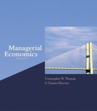 Managerial Economics12296407 Managerial Economics12296407Book DescriptionThomas and Maurice’s Managerial Economics teaches students how to use microeconomic theory to analyze business decisions. In a clear and engaging writing style, Christopher Thomas carries on the tradition he and Charles Maurice shepherded for seven previous editions in the 8th edition. The 8th Edition explores the current market forces that create both opportunities and constraints for business enterprises. The book has enjoyed success in part because of its mid-level of rigor.