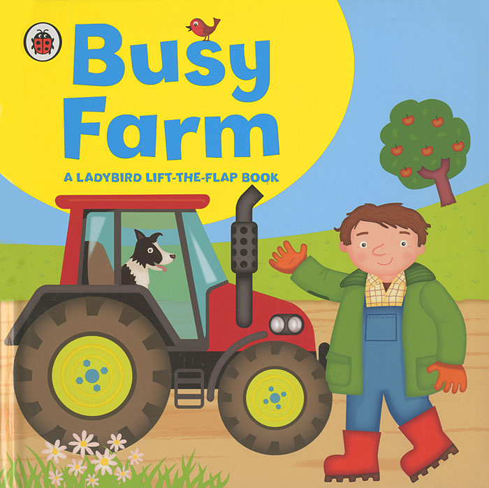 Busy Farm - Mandy Archer12296407All busy toddlers will love exploring this bright lift-the-flap board book from Ladybird. Looking at the pictures together, lifting the flaps and talking about what is happening will help your child to develop observation and early language skills. Follow Farmer Phillip through his day as he works on the busy farm. From milking the cows to herding the sheep, there is always so much for a busy farmer to do. With simple rhyming text, robust flaps to lift, labelled pictures and a ladybird to spot on every page, there is plenty to keep young children entertained.
