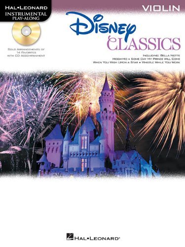 Disney Classics For Violin: Instrumental Play-Along CD/Pkg