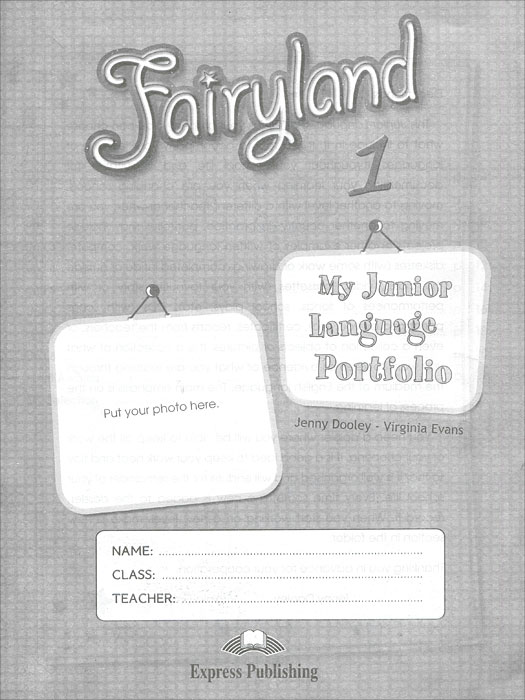Fairyland 1: My Language Portfolio