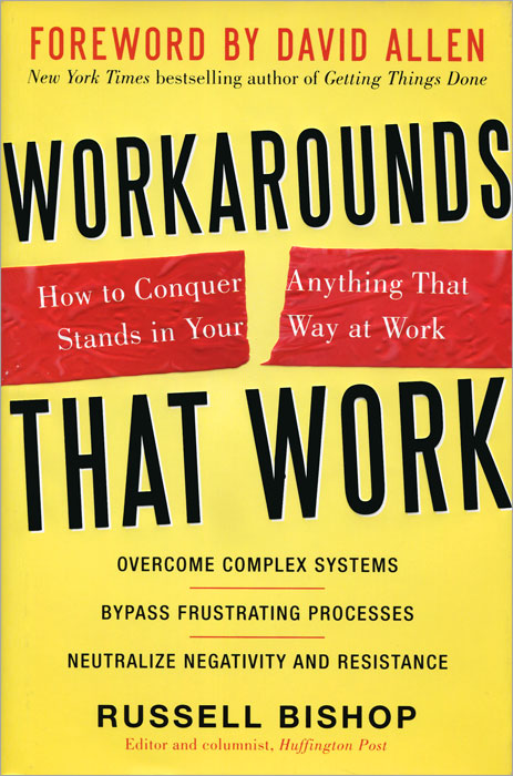 Workarounds That Work: How to Conquer Anything That Stands in Your Way at Work - Russell Bishop12296407Youve experienced the frustration dozens of times: you need approval on a project, but a key sign-off person is out of town; a product is on a crash schedule, but youre missing an important detail; you need to move ahead in a process, but company rules cause delays. What you need is a workaround. In Workarounds That Work, Russell Bishop - an expert in personal and organization transformation - teaches the art of the workaround: a method for accomplishing a task or goal when the normal process isnt producing the desired results. Workarounds help you break through the tasks and systems that keep you from the important stuff. They even help you bring lasting change to your organization by doing away with frustrating institutional inefficiencies once and for all. Workarounds arent only about getting things done. Theyre about getting the right things done. To ratchet up productivity, your organization needs someone who will ask the big questions, such as: ...