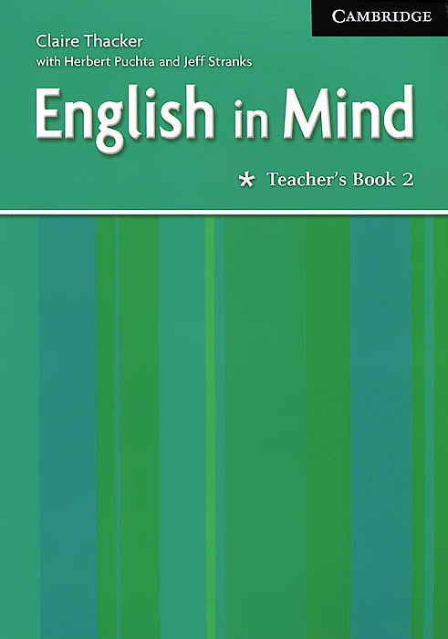 English in Mind: Teachers Book 2 - Claire Thacker12296407Written for teenagers, English in Mind creates an inspiring learning experience for secondary students. Everything, from the choice of imaginative topics, texts and exercises to the attractive design is perfectly matched to students interests, age and ability. It provides a solid basis for effective language learning through a strong focus on grammar and vocabulary. Flexibility and support are offered in the form of photocopiable activities and tests in the Teachers Resource Pack, EiMTV DVDs, Workbook CD-ROMs and the extensive free worksheets, tests, wordlists and resources on the website. Each level of the course provides 80-90 hours of work with the possibility of extension. It can be used with mixed-ability classes. The Starter level is for complete beginners and Level 1 is for elementary students and contains a 16-page starter section to revise key language. Levels 2 to 5 take students from pre-intermediate to advanced level.