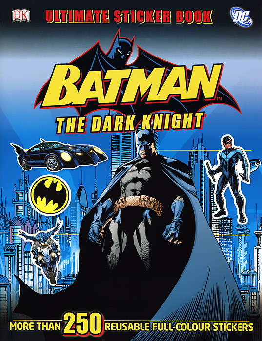 Batman: The Dark Knight12296407 Batman: The Dark Knight12296407Go on an amazing adventure with the caped crusader, Batman. Batman: The Dark Knight features over 250 reusable full-colour stickers from the DC comic book series. Find out fascinating facts about the Dark Knight and his incredible adventures and battles. Then make up your own Batman cartoon scenes as you stick stickers on to special full-colour backgrounds. This ultimate sticker collection will delight younger fans who want to know about the popular DC Comics super hero.