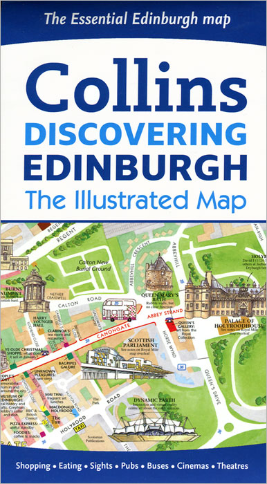 Collins Discovering Edinburgh: The Illustrated Map