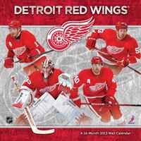 Календарь 2013 (на скрепке). Detroit Red Wings