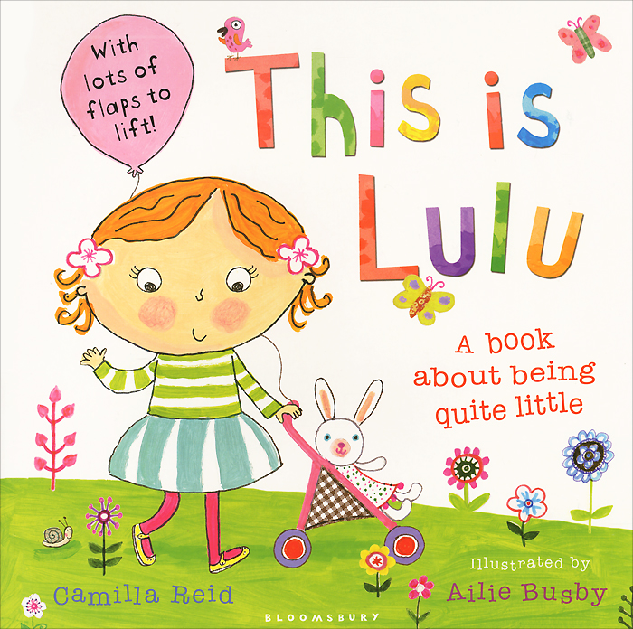 This is Lulu12296407 This is Lulu12296407Readers embark on a glorious day accompanying Lulu. She introduces us to her family, house, garden, toys, friends and favourite activities as we turn the pages and lift the flaps in this bright and bold picture book for the very young. Packed full of familiar activities and objects, this exciting identification book, with a story in the vein of bestseller Richard Scarry, will be welcomed by all whether theyre already Lulu fans or are new readers. На каждой странице книги есть поднимающиеся клапаны - флэпы.